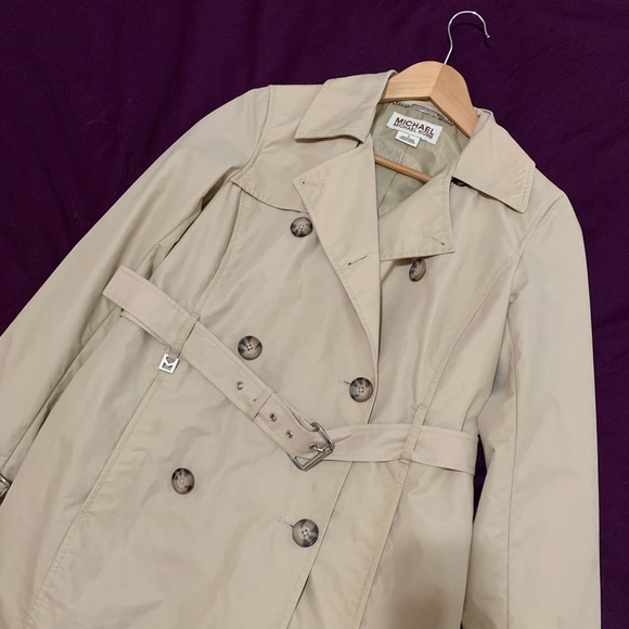Michael K Women’s Trench Coat - Picture 3 of 8